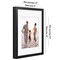 Americanflat Gallery-Style Picture Frame with Mat - Showcase Artwork, Prints, and Photos - Shatter Resistant Glass - Hanging Hardware with Drywall Anchor
